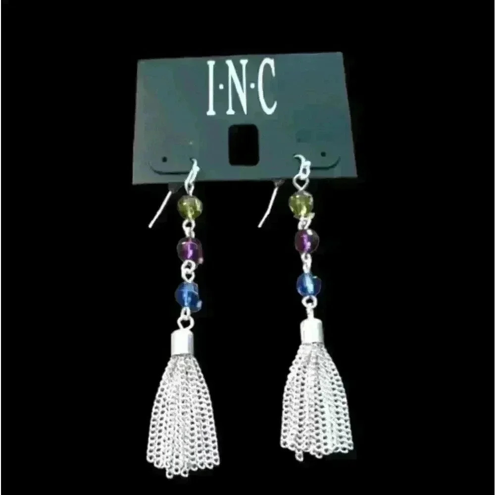 I.N.C. Tassel earring - Picture 3 of 3